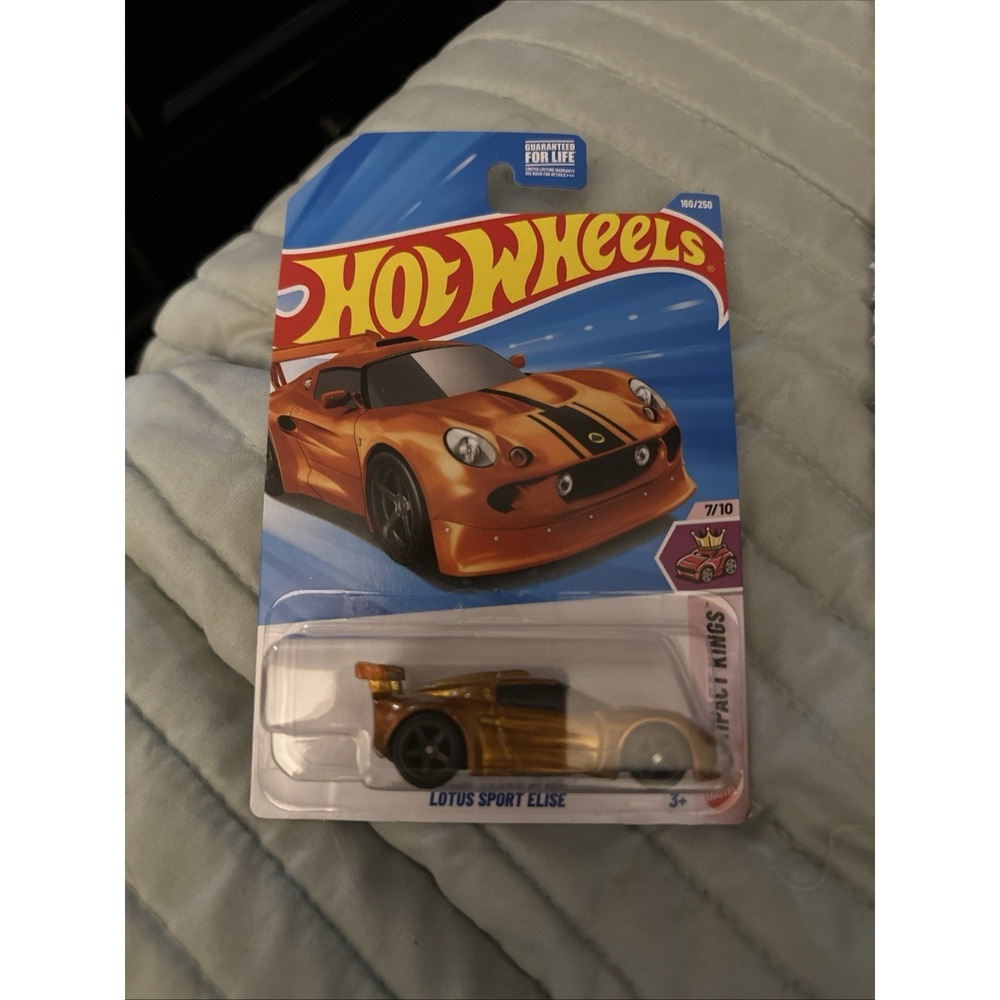 STH-Hot Wheels Lotus Sport Elise Compact Kings Orange Gold Super Treasure Hunt